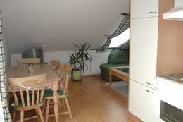 Wohn- und Esszimmer am Huberhof in St. Kathrein am Offenegg