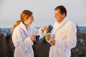 Winterwellness im Naturpark Almenland